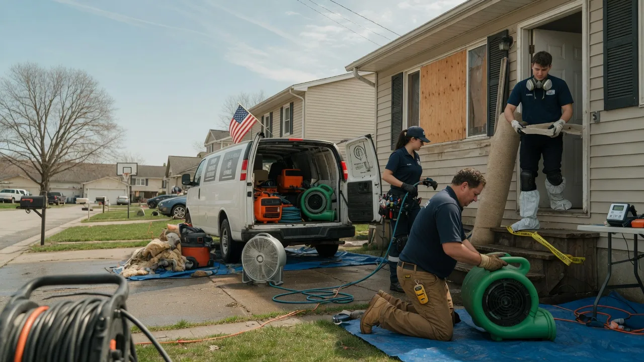 Water Damage Restoration in Goodells, MI near me